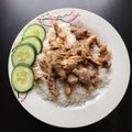 รูป Cooksnap ของ Jazzs Sunpanich เมื่อเขาทำ ข้าวหมูทอดกระเทียม