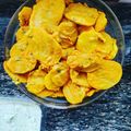 Navinder Kaur's cooksnap of when they made Potato Bhajiya (Maru) #endofyearchallenge#.