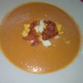 El cooksnap de edu cuando hizo Gazpacho andaluz 🍅🥒!!.