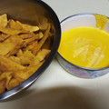 El cooksnap de Sole López cuando hizo Salsa de queso para nachos.