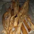 El cooksnap de Luli Luna cuando hizo Grisines saboeizados con orégano.
