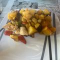 El cooksnap de Yirthe Van calster cuando hizo Pollo con pimientos y patatas.