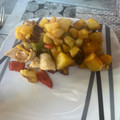 El cooksnap de Yirthe Van calster cuando hizo Pollo con pimientos y patatas.