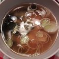 il Fabio Di Giannatale quando ha preparato Zuppa di Miso con Tofu e alga Wakame