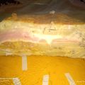 El cooksnap de Julieta Puscha cuando hizo Tortilla de papa rellena de Jamón y queso 🥔🧀.