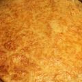 El cooksnap de TamaraSG cuando hizo Fainá de queso.