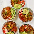 El cooksnap de Equipo Cookpad cuando hizo Poke Bowl de salmón.