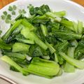 滷蛋 的 蒜炒青江菜 cooksnap