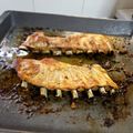 El cooksnap de Maria Mesa cuando hizo Costilla al horno.