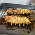 El cooksnap de Maria Mesa cuando hizo Costilla al horno.