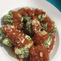 El cooksnap de Allegra cuando hizo Malfatti.