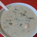 El cooksnap de Monse Cisneros cuando hizo Pollo con crema de champiñones 🍄.