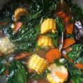 Cooksnap dari Mey Agnesya untuk resep Sayur Bening Bayam Segar