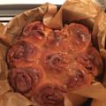 Rosicosy's cooksnap of when they made Zimtschnecken-Kuchen (Cinnamon Rolls Cake) mit Karamell Sauce.