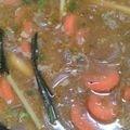 Cooksnap Zuraidah Abu Bakar semasa beliau membuat Sup Tulang Kambing Power.