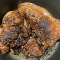 El cooksnap de Cecilia Schmid cuando hizo Paleta de cerdo que la cacerola.
