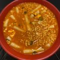 黃薯條 的 辣炒年糕泡麵 cooksnap