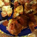 Cheryl Lovio's cooksnap of when they made Pull Apart Pizza Bites.