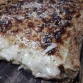 El cooksnap de Andres Rechia cuando hizo Tarta de cebolla y queso.