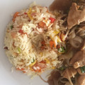 El cooksnap de Ingrid Richardson cuando hizo Arroz chaufán.