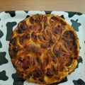 El cooksnap de maro7777 cuando hizo Tarta de manzana con pudding (Wähe).