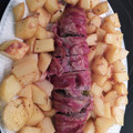 El cooksnap de Gabriela Uroz Navarro cuando hizo Solomillo de cerdo en salsa de vino.