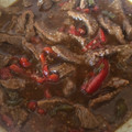 El cooksnap de Claudia Roig cuando hizo Ternera en salsa teriyaki🍛.