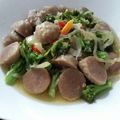 Cooksnap dari Merizka Cahyani untuk resep Tumis Brokoli Baso Pedes Simple