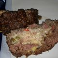 El cooksnap de Nancy Amestoy cuando hizo Pan de carne.
