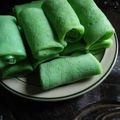 Cooksnap dari Ahlania Karrin untuk resep Dadar gulung kelapa muda parut