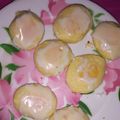 El cooksnap de jimena bini cuando hizo Galletitas de limón glaseadas (fáciles! 1 huevo y sin manteca).