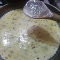El cooksnap de patricia casanovas cuando hizo Salsa de crema y cebolla de verdeo.