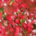 Bbop's cooksnap of when they made Pico de Gallo.