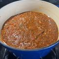 Gregg LaForce's cooksnap of when they made Italian Style Homemade Spaghetti with meat sauce.