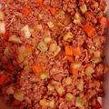 El cooksnap de Esther Soto cuando hizo Picadillo sencillo.