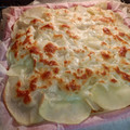 El cooksnap de Viviana Zavala cuando hizo Tarta de repollo con bacon.
