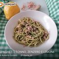 il Roberta Guidetti quando ha preparato Pasta di farro con tonno, zenzero e limone