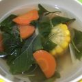 Cooksnap dari Fitri Wulandari untuk resep Sayur Bening Bayam Jagung Wortel #menuanak