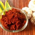 Sneha Patel's cooksnap of when they made ઓલપર્પઝ ગાર્લિક ડ્રાય ચટણી (Allpurpose Garlic Dry Chutney Recipe In Gujarati).