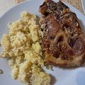 Cooksnap από Anja Edler στη συνταγή Ρύζι στο φούρνο με χοιρινές μπριζόλες