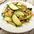 Cooksnap của Phương Linh Lê khi họ làm theo món Bí ngòi xào tôm thịt