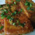Cooksnap của Mưa Tháng Sáu khi họ làm theo món Đậu hũ (đậu khuôn/đậu phụ) nhồi thịt sốt cà chua