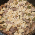 El cooksnap de Luis Nuñez cuando hizo Alambre de res.