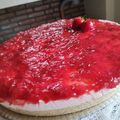 El cooksnap de Maria Ramos cuando hizo Cheesecake sin horno de frutilla y en pocos minutos.