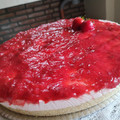 El cooksnap de Maria Ramos cuando hizo Cheesecake sin horno de frutilla y en pocos minutos.