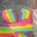 Cooksnap dari Dewi Yani untuk resep Steamed Rainbow Cake Ny Liem