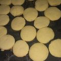 El cooksnap de Andrea Agro cuando hizo Alfajores de maicena.