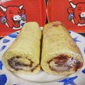 Cooksnap de Mi Ange Mi Démon sur la recette Mini roulé Nutella mini roulé fraise