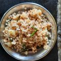 Charusheela Prabhu's cooksnap of when they made साबुदाणा खिचडी रेसिपी (sabudana khichdi recipe in marathi).
