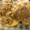 El cooksnap de ramon-tolosa12@hotmail.com cuando hizo Pollo con crema de verdeo y hongos de pino en conserva o champiñones.